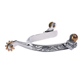 Weaver | Ladies' Roping Spurs with Engraved Band